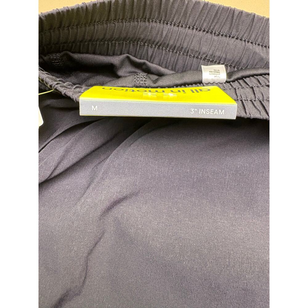 All in Motion Women’s Running Shorts Black Medium 3” Inseam Lined NWT Pockets - Picture 5 of 7